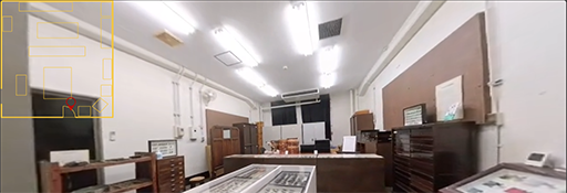 昆虫標本開示室